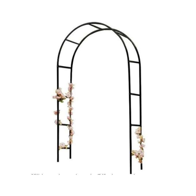 Metal garden pergola flower arch 240 cm