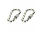 Mounting set for hammock swing strap + snap hook carabiner 7