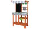 Mud kitchen wooden garden on wheels accessories outdoor faucet Lulilo Sableto 116 cm 2