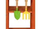 Mud kitchen wooden garden on wheels accessories outdoor faucet Lulilo Sableto 116 cm 7
