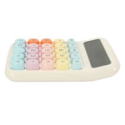 Office calculator large display round buttons