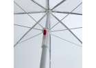 Parasol ogrodowy plażowy regulowany łamany składany UV 150cm szary 9