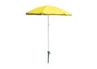 Parasol ogrodowy plażowy regulowany łamany składany UV 150cm żółty 8