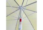 Parasol ogrodowy plażowy regulowany łamany składany UV 150cm żółty 9