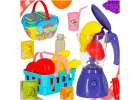 Picnic basket fruit juices drinks food provisions snacks for a picnic 1