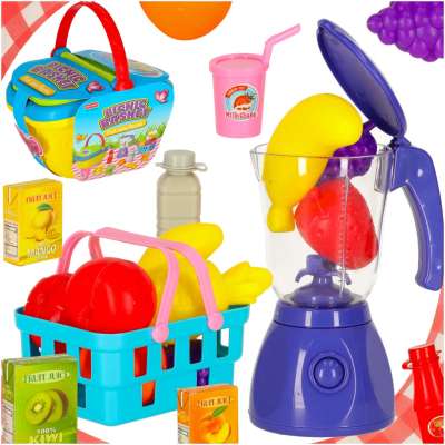 Picnic basket fruit juices drinks food provisions snacks for a picnic
