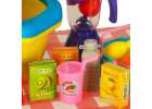 Picnic basket fruit juices drinks food provisions snacks for a picnic 10