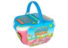 Picnic basket ice cream parlour desserts food victuals snacks for a picnic 14