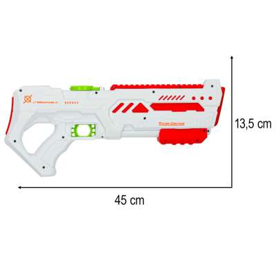 Pistolet karabin na wodę elektryczny mocny profesjonalny broń wodna dla dzieci biały