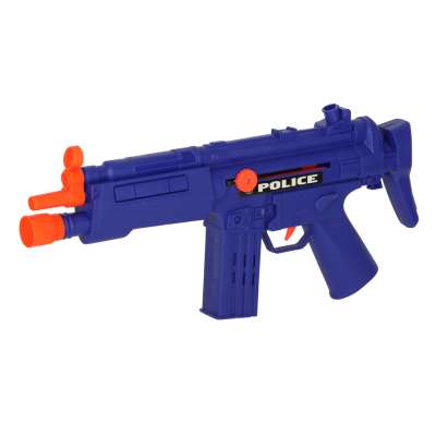 Police set pistol rifle mask handcuffs