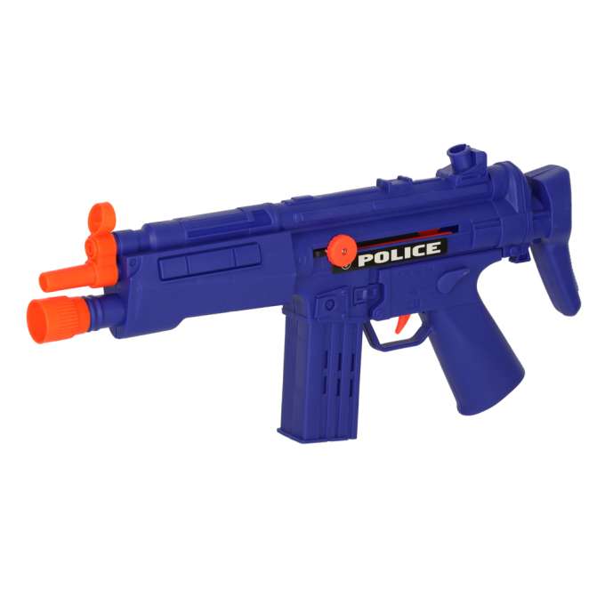 Police set pistol rifle mask handcuffs