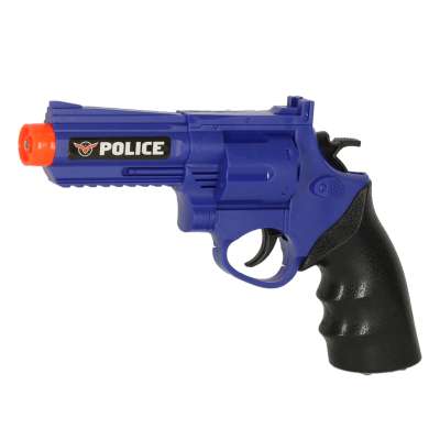 Police set pistol rifle mask handcuffs