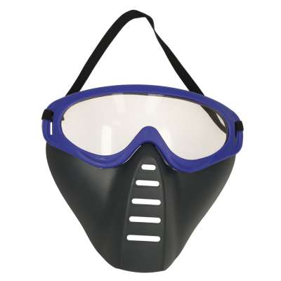 Police set pistol rifle mask handcuffs