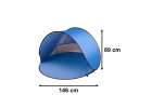 Pop up beach tent large XL 146x146cm + cover 3