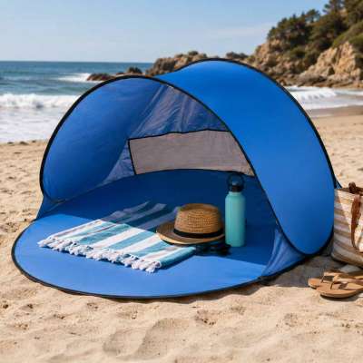 Pop up beach tent large XL 146x146cm + cover