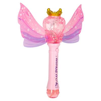 Princess wand soap bubble machine
