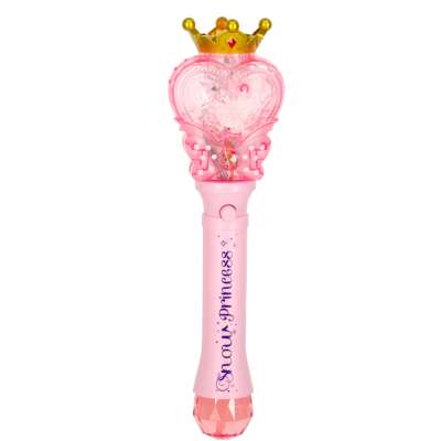 Princess wand soap bubble machine
