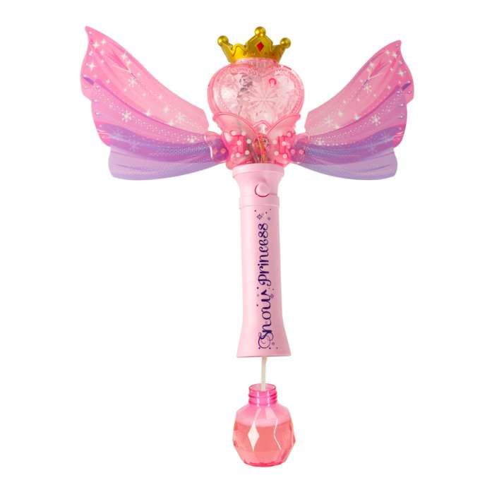 Princess wand soap bubble machine