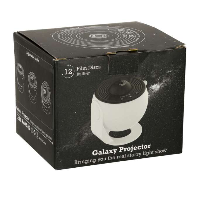 Projektor gwiazd USB LED 12 dysków