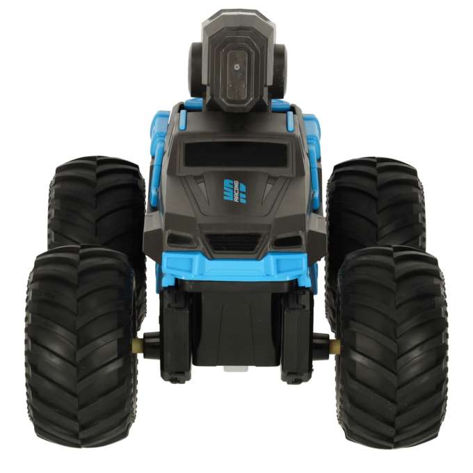 RC car driving on water waterproof blue