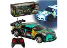 RC sports car blue green 1