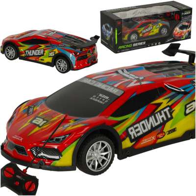 RC sports car red