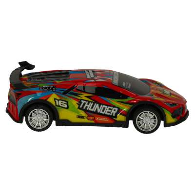 RC sports car red