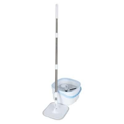 Rotary rectangular mop clean dirty water