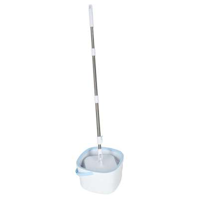 Rotary rectangular mop clean dirty water