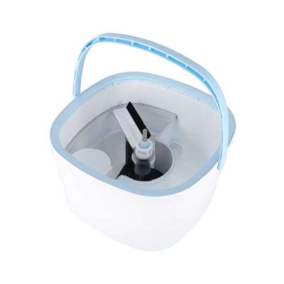 Rotary rectangular mop clean dirty water