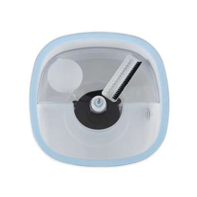 Rotary rectangular mop clean dirty water
