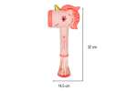 Soap bubble gun bubble machine unicorn wand light sound 10