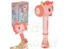 Soap bubble gun bubble machine unicorn wand light sound 1