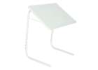 Stolik boczny pod laptopa składany 52 x 40 cm biały 3