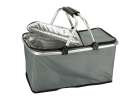 Thermal folding picnic basket grey 6