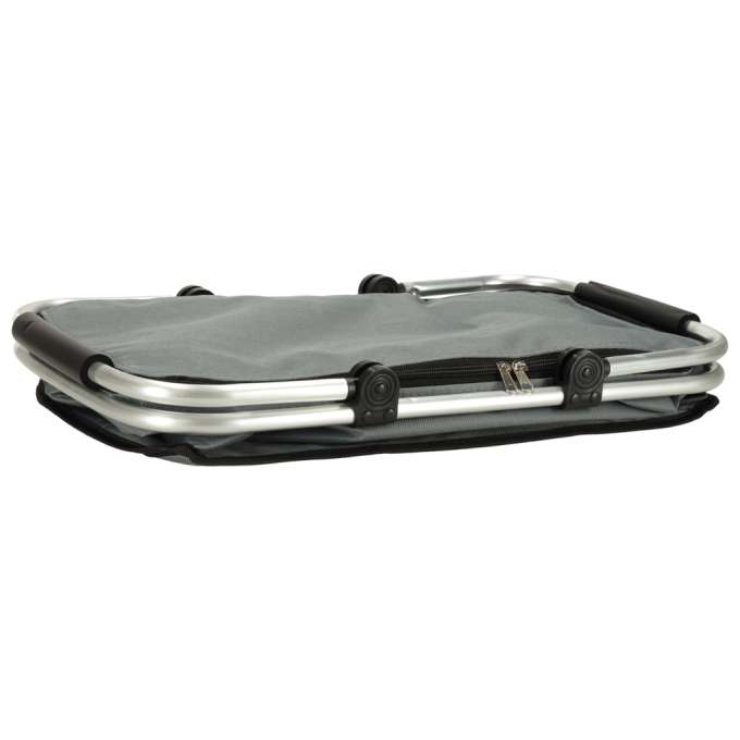 Thermal folding picnic basket grey