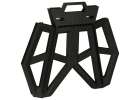Tourist folding stool black 6