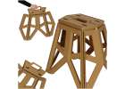 Tourist folding stool khaki 1