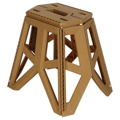 Tourist folding stool khaki