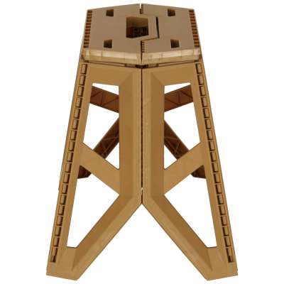 Tourist folding stool khaki
