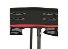 Travel table folding with cover black 3