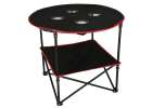 Travel table folding with cover black 4