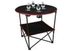 Travel table folding with cover black 7