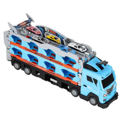 Truck car transporter car track 8 210 cm 8 el.