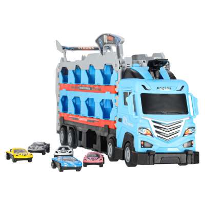 Truck car transporter car track 8 210 cm 8 el.