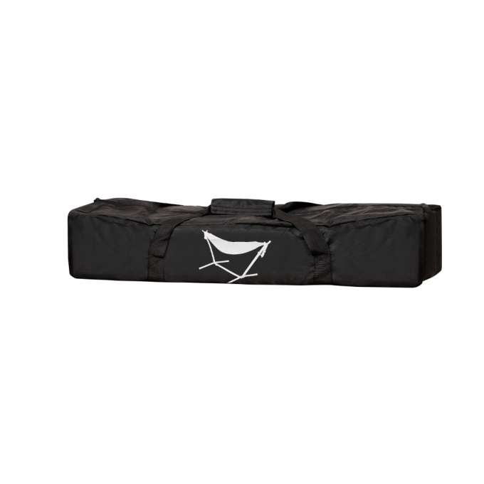 Two-person garden hammock with frame 200 cm