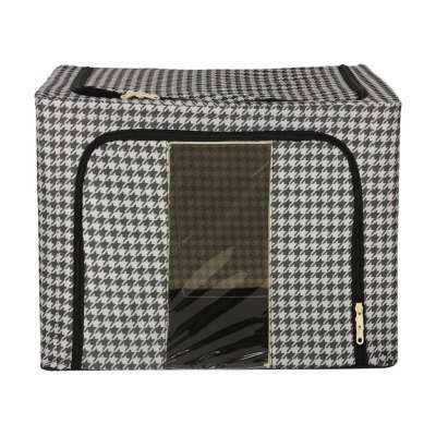 Wardrobe linen organiser 100L white black