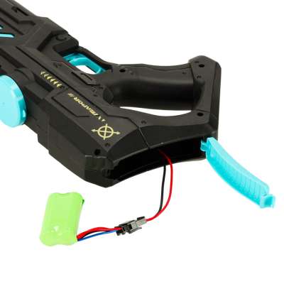 Water gun electric rifle strong professional water gun for children black