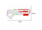 Water gun electric rifle strong professional water gun for children white 6