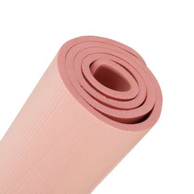 Yoga practice mat thick 185x80x1.5 cm pink
